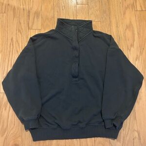 Aerie oh snap pullover sweatshirt size small